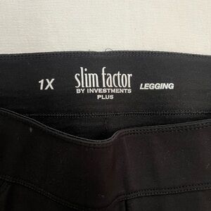 Black legging with rhinestones size 1X